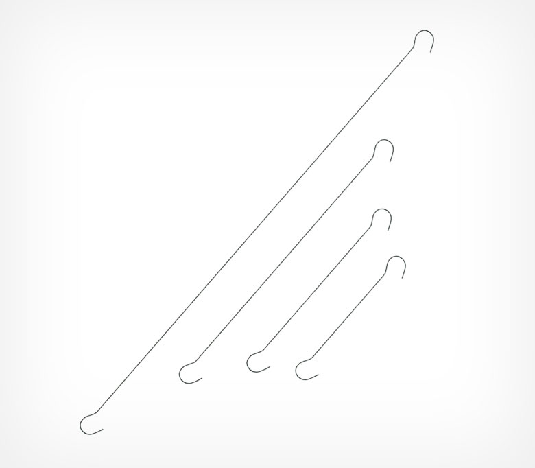 Крючок металлический DS-HOOK