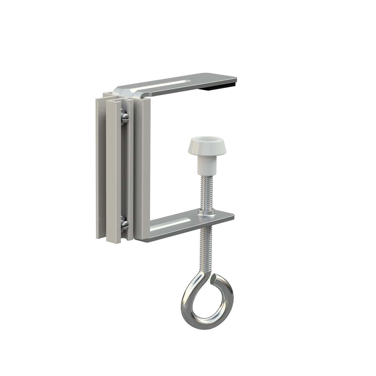 Струбцина с вертикальным П-держателем вывесок UNI-CLAMP HOLDER