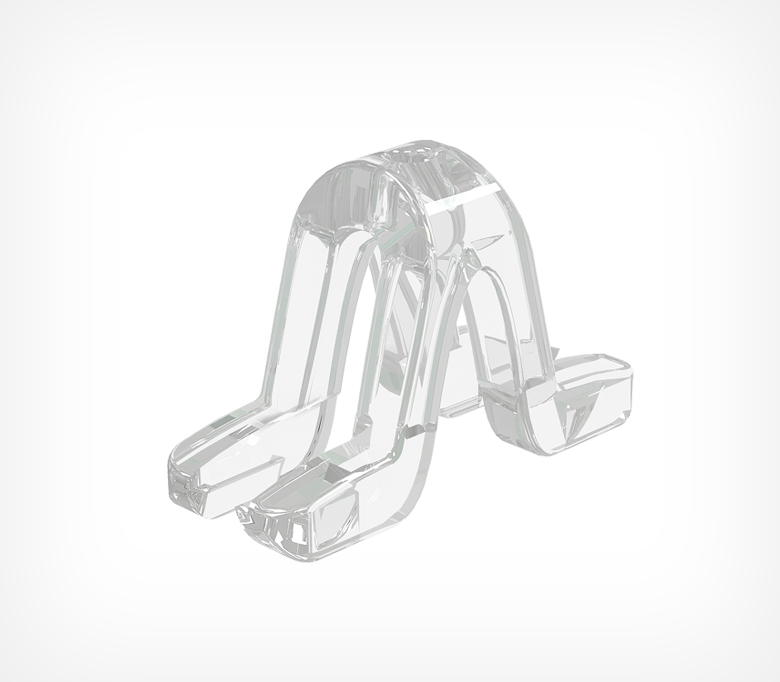 Петля пластиковая GRIPPER-CLIP для подвешивания пластикового профиля GRIPPER